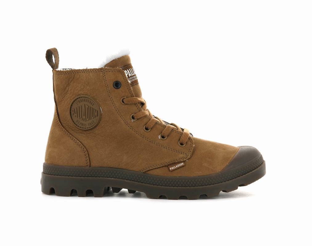 Palladium Pampa Hi Zip Wl Herren Stiefel DunkelBraun ||348609-PVF||